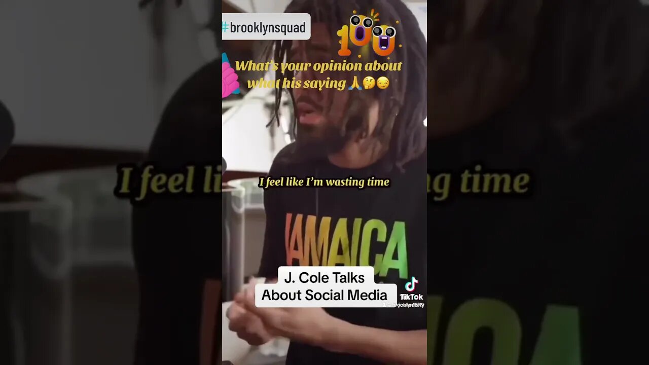 #socialmedia #brooklynsquad #jcole #entertainment #bully #industry #ispirational 😏🤔😏💕🙏