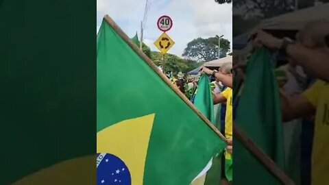 15/11/2022 povo guerreiro em Goiás continua na frente do quartel