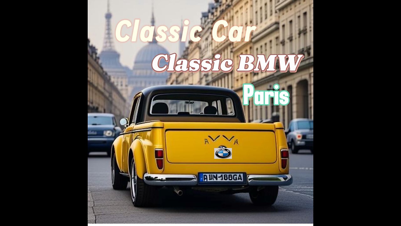 Classic cars in Paris