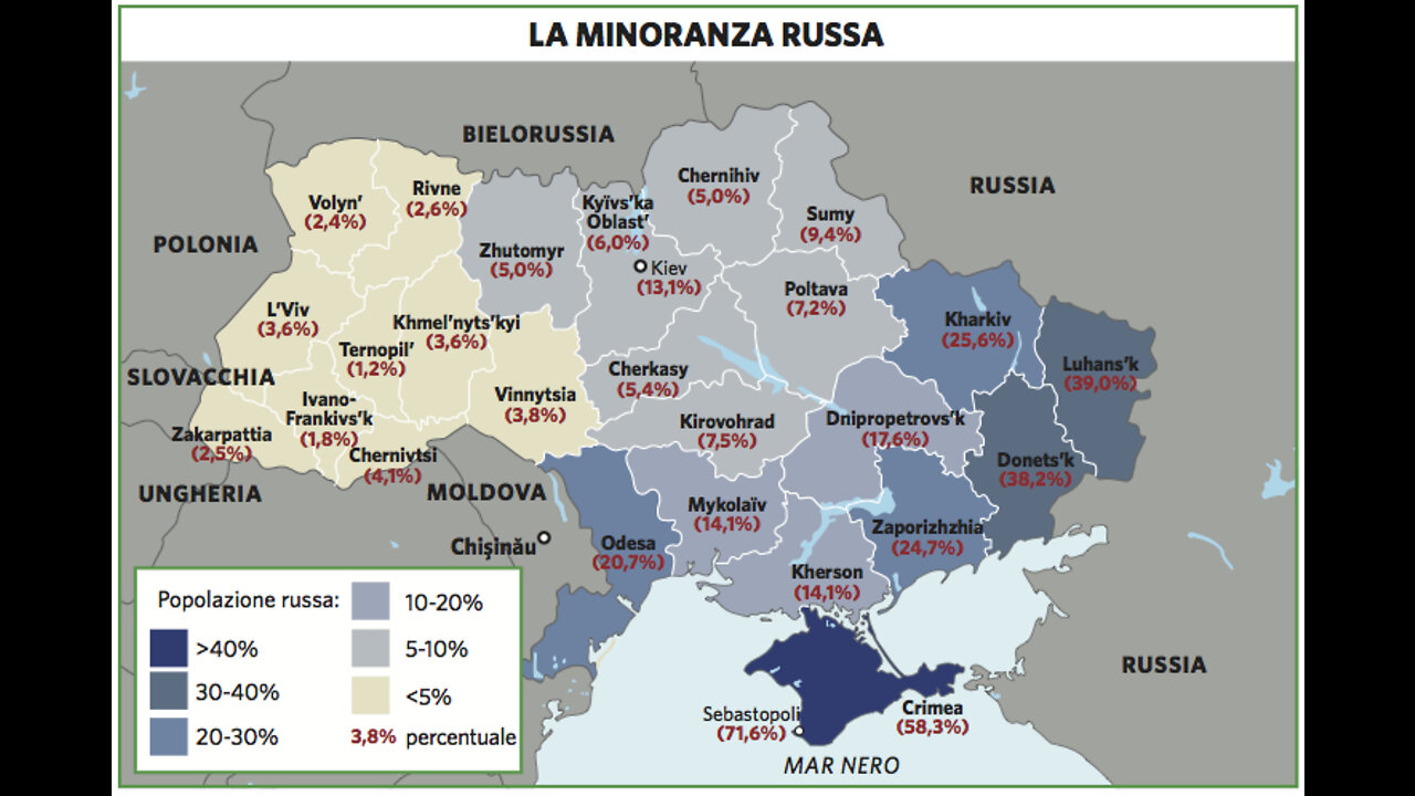 Tensione crescente fra Russia-Ucraina, che cosa accadrà? La nostra opinione, immancabilmente NAIF...