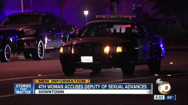 4th woman accuses San Diego deputy of sexual advances