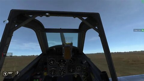 Landing bf109G-2