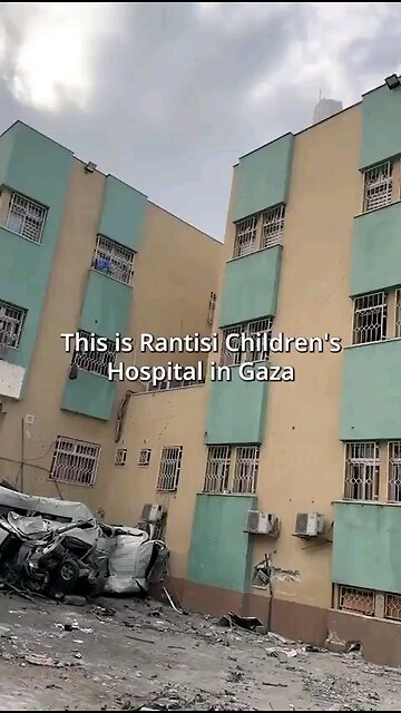 What can you find in a Gazan "Children hospital"? Will you take YOUR kids here?