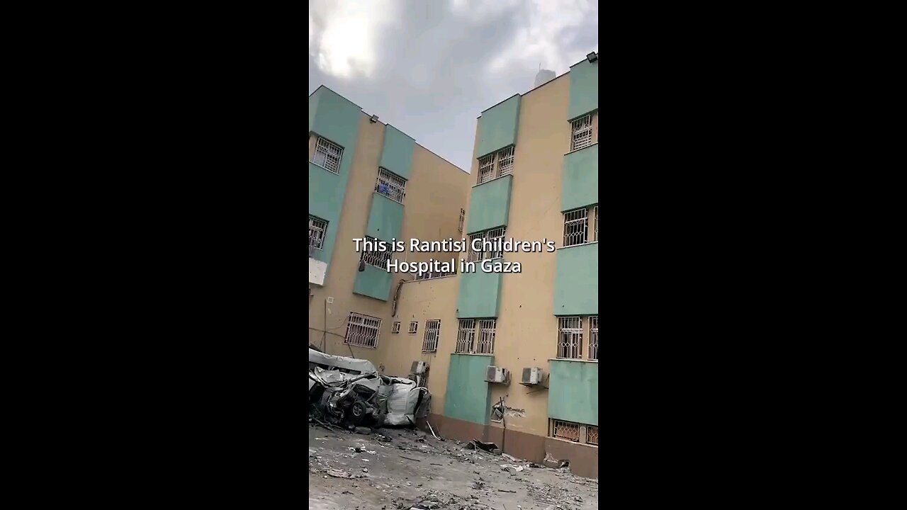 What can you find in a Gazan "Children hospital"? Will you take YOUR kids here?