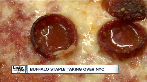Buffalo-style "cup and char" pepperoni taking over NYC: Eater Magazine claims