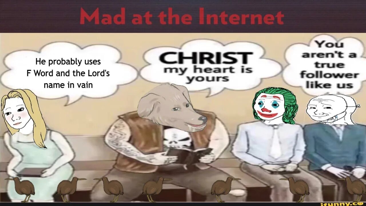 Joshua Moon Doesn't use the F Word with the Lord's Name in Vain - Mad at the Internet