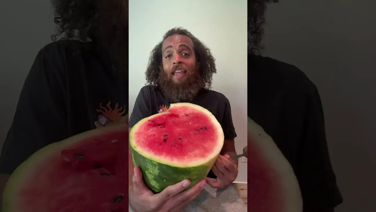 seeded watermelon in the morning live on TikTok with Rock Mercury