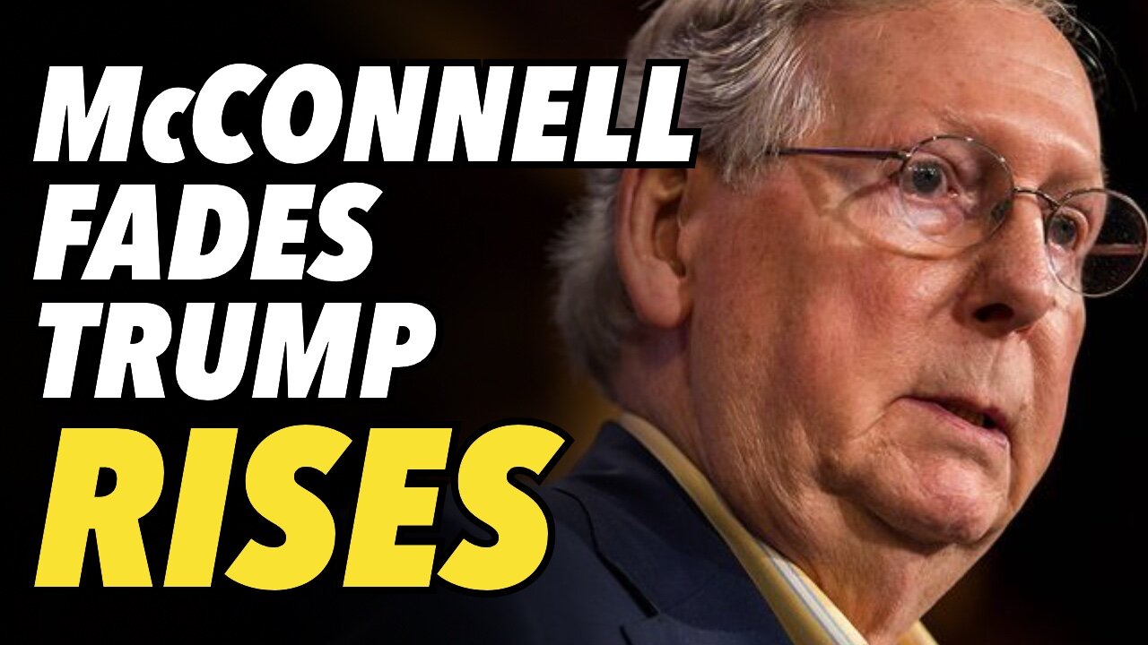 Trump is back. McConnell's grip on GOP slipping