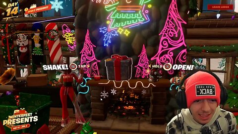 I got an AMAZING FINAL PRESENT on FORTNITE Winterfest..