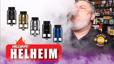 Hellvape Helheim RDTA - Até que enfim um Excelente RDTA