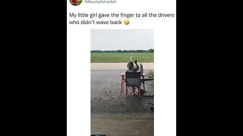 IF YOU DON'T WAVE BACK, I WILL GIVE YOU THIS 😜