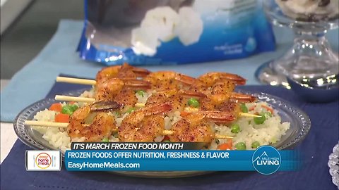 Chef James- March is National Frozen Food Month