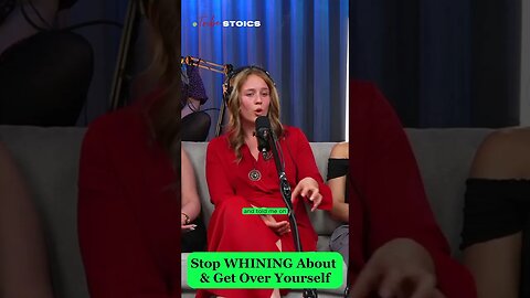Quit WHINING & Get Over Yourself!!