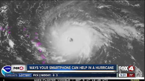 Ways your smartphone can help in a hurricane