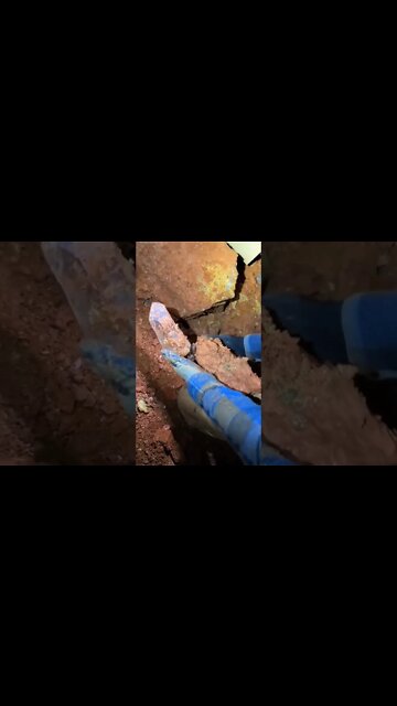 Hace 300 millones de años en Arkansas, la roca oceánica fue formando estos cristales de cuarzo