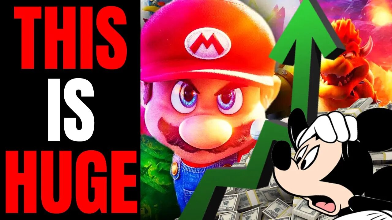 Super Mario Bros SMASHES Disney Box Office Records | Biggest Opening Weekend In HISTORY!