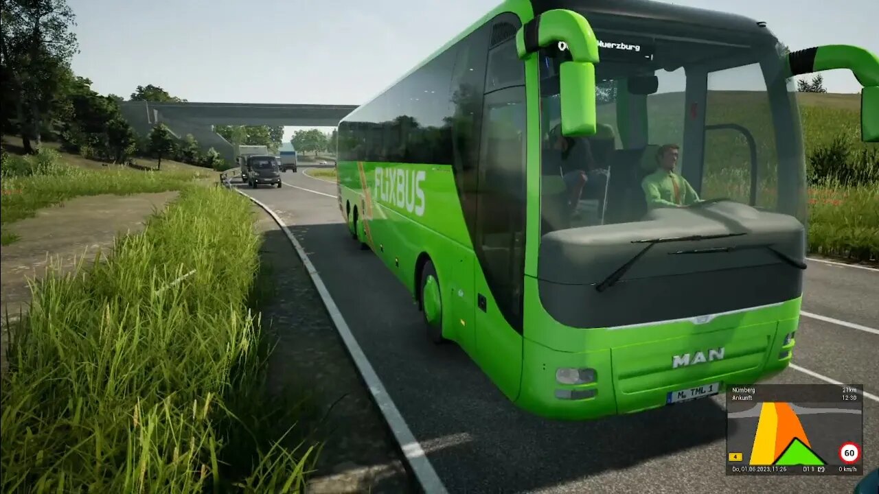 Fernbus Simulator Man Lions Coach Unreal Engine Gameplay