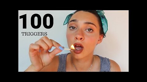 100 TRIGGER IN 4 MINUTES 😱 CHALLENGE ASMR