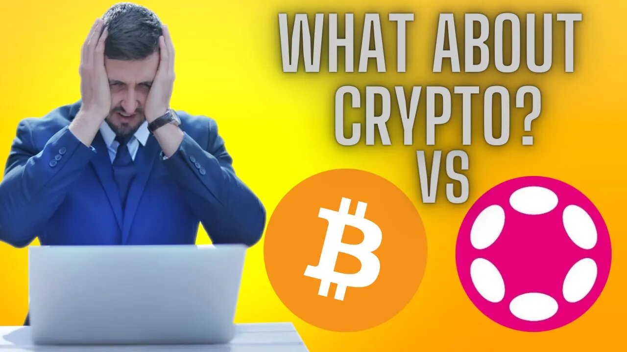 Bitcoin VS Polkadot crypto 🔥 Bitcoin price Polkadot news Bitcoin news Btc price Polkadot token price