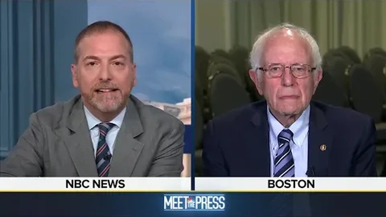 Bernie Talks Cornel West | ChuckTodd and Bernie fight over whether Biden deserves an A or A+
