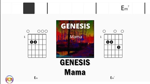 GENESIS Mama - FCN Guitar Chords & Lyrics HD