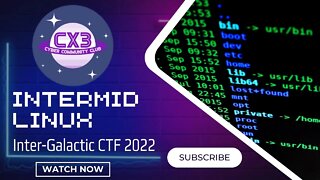 Inter-Galactic CTF 2022: INTERMEDIATE - LINUX 8 - Level Up