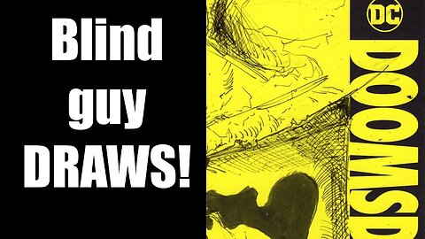 Blind guy DRAWS!