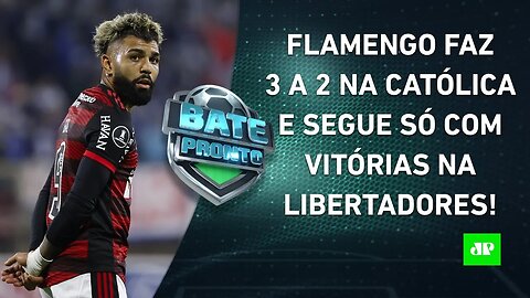 Flamengo VENCE no Chile e MANTÉM o 100% na Libertadores; São Paulo também GANHA! | BATE-PRONTO