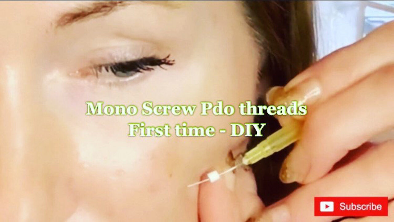 DIY PDO SCREW MONO THEADS - First time