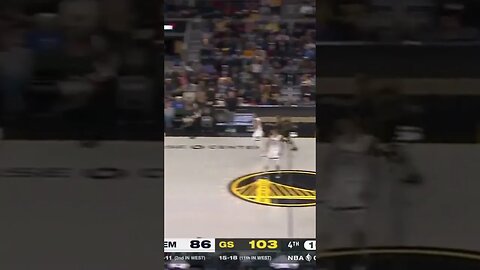 Warriors cookin'-Moody finish(Nba Clipz)#shorts