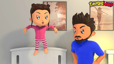 I DON'T Wanna SLEEP | Tayshi Land | Hilarious Kids Songs