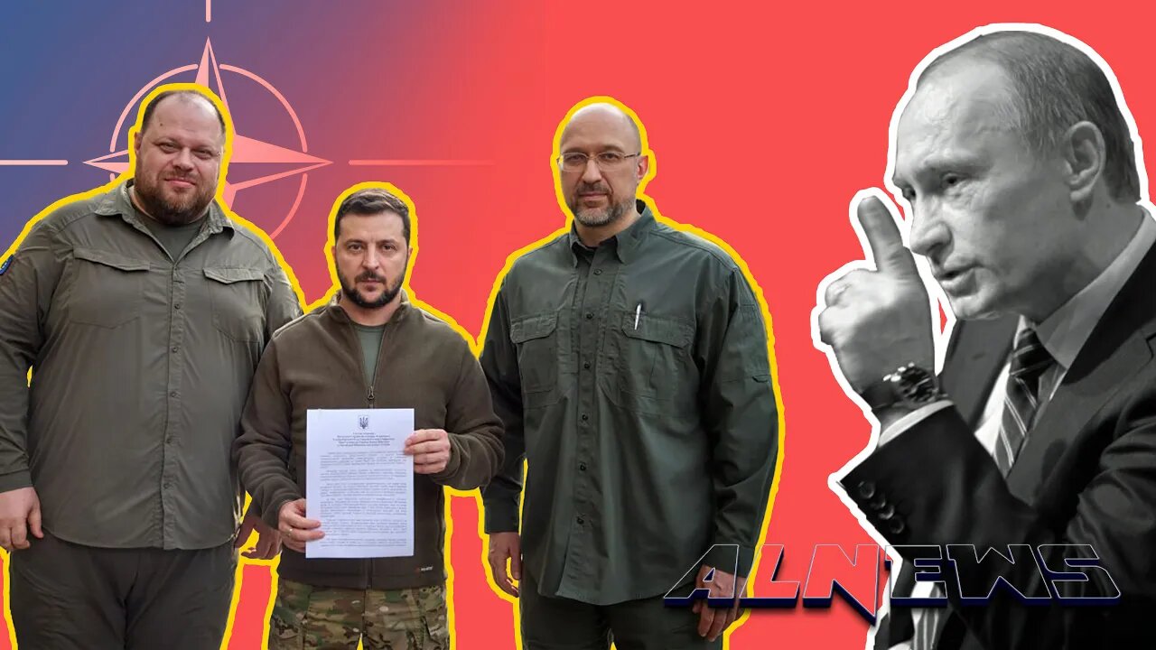 NEW DAWN Ukraine URGENT applies to join Nato after deranged Putin annexes four regions