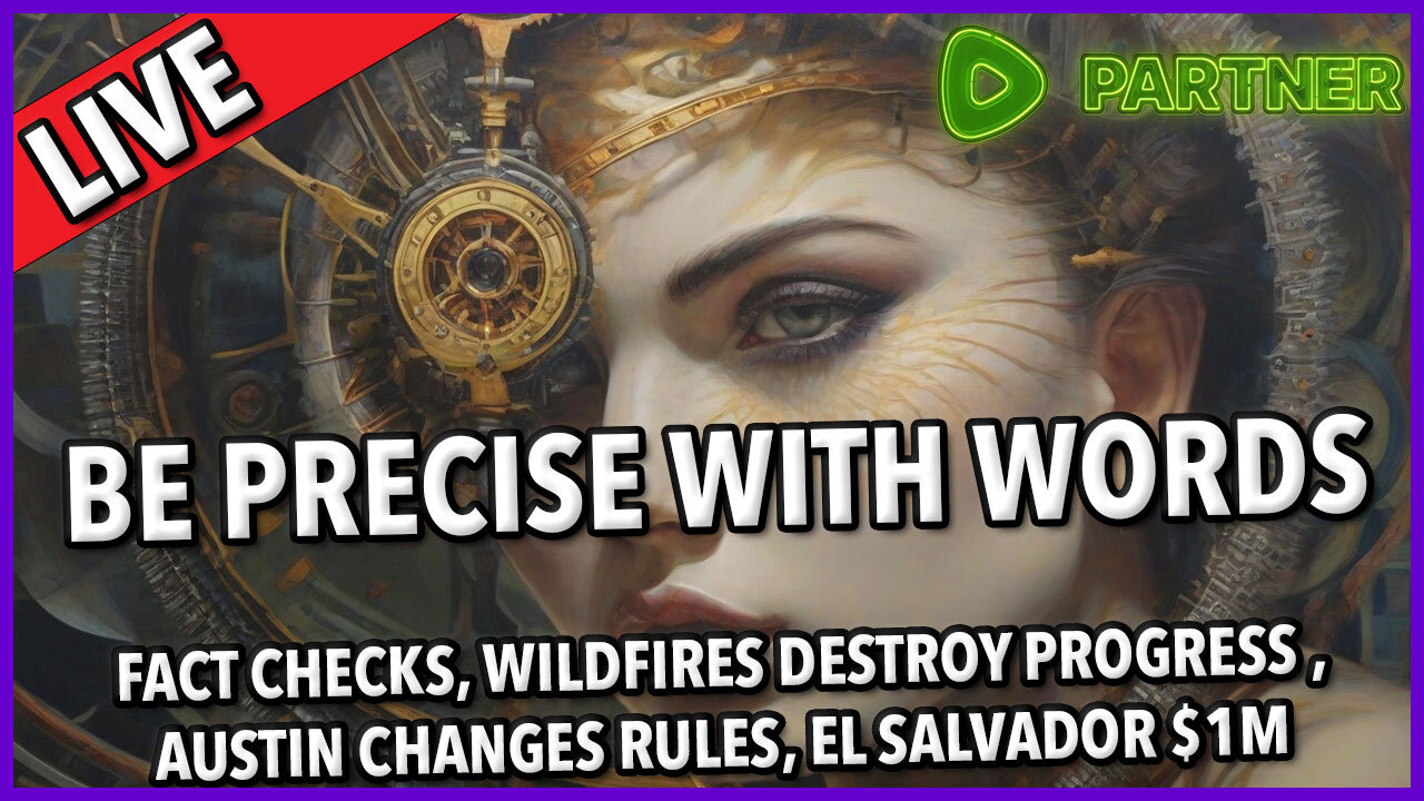 Be Precise With Words ☕ 🔥 Hunter Indicted, #elsalvador Citizenship #bitcoin #factcheck #news C&N155