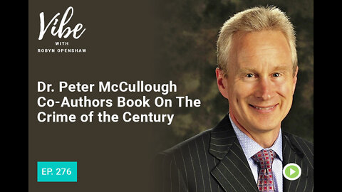 DR. PETER MCCULLOUGH CO-AUTHORS BOOK ON THE CRIME OF THE CENTURY