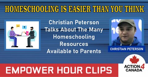 Christian Peterson: Homeschooling Is Easier Than You Think