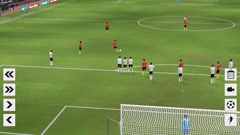 Amazing goal on Free kick in DLS 2022