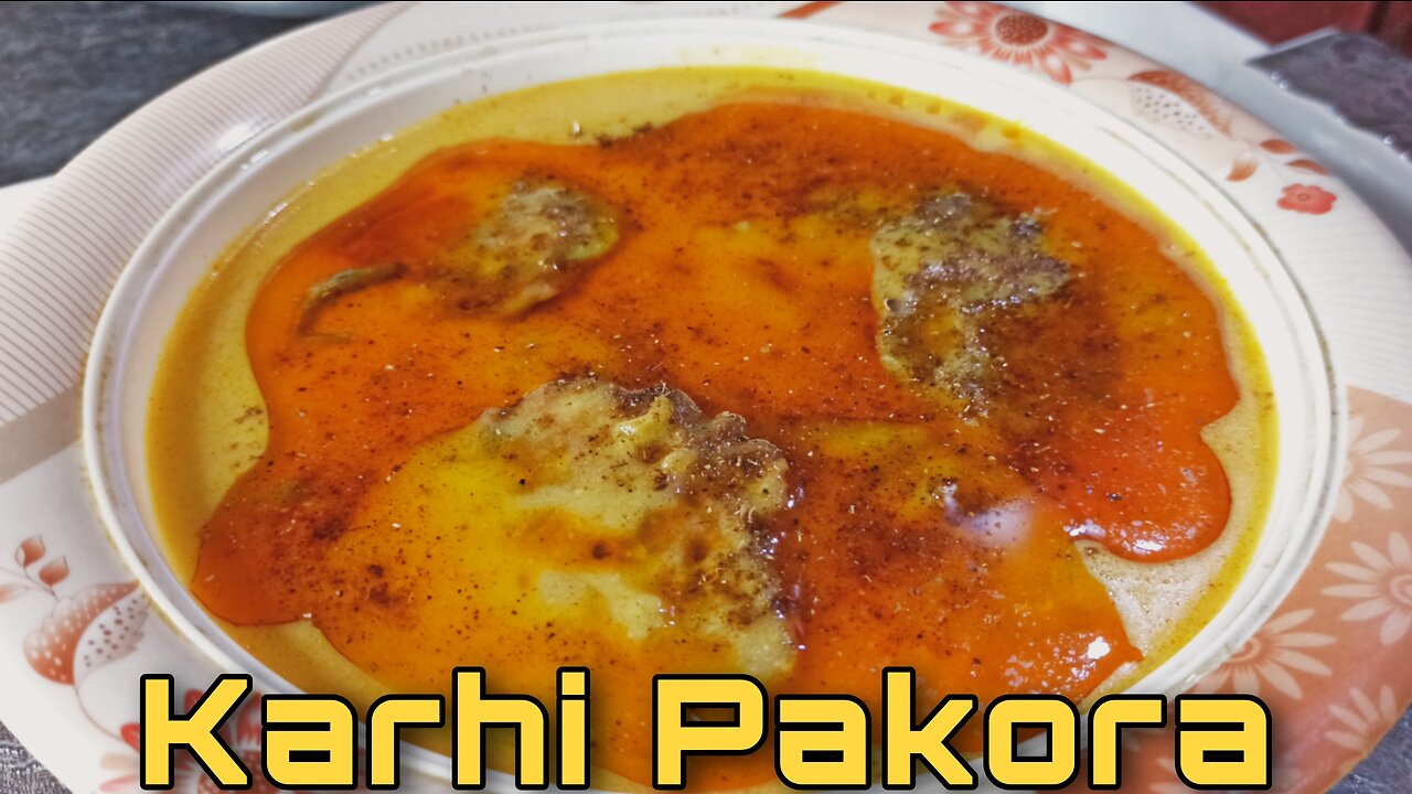 Delicious Kadhi Pakora Recipe | Restaurant Style Kadhi Pakora at Home | Flavors By Shaheen