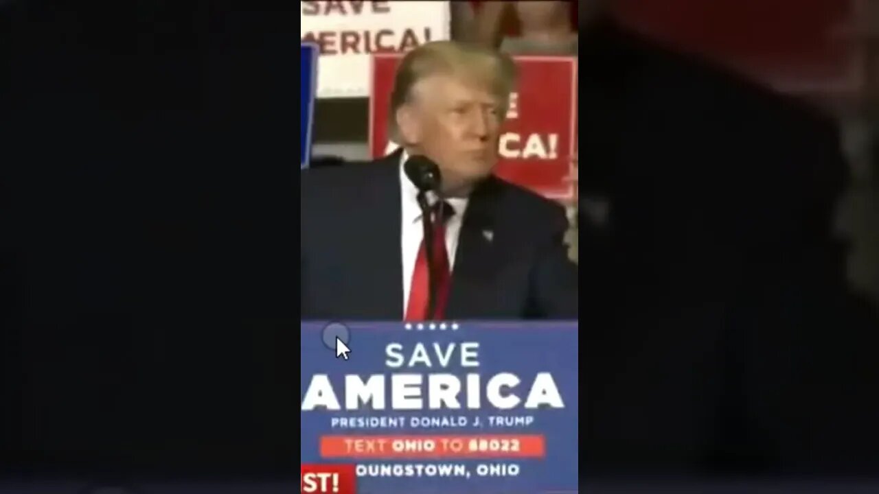 TRUMP ROARING USA CHANT Ohio Rally 9-17-22 Save America Patriots MAGA
