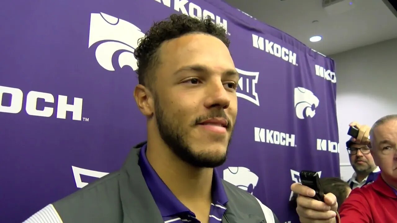 Kansas State Football | Adrian Martinez Postgame Interview | K-State 37, Texas Tech 28