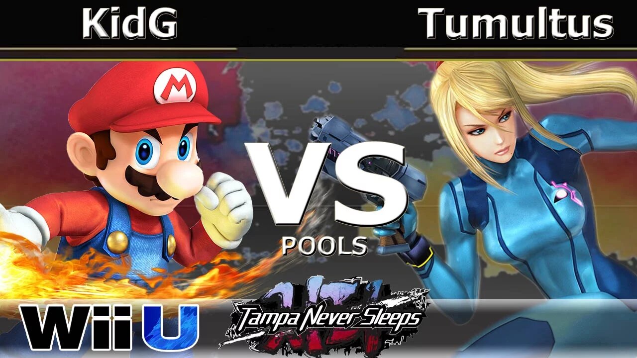 KidG (Mario) vs. Tumultus (Zero Suit) - Wii U Pools - TNS7