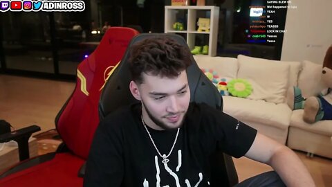 Adin Ross Facetimes new tinder girlfriend live on stream #shorts