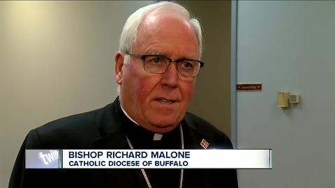 Bishop Malone responds to removal of active priest--5pm