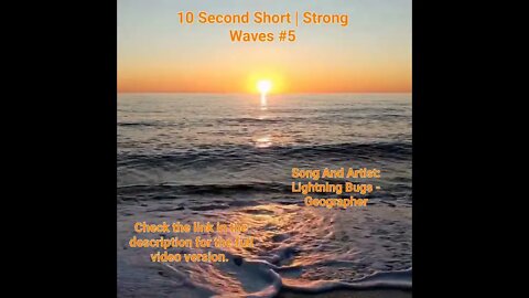 10 Second Short | Strong Waves | Committed Mind Meditation Music#shorts #5 @Meditation Channel
