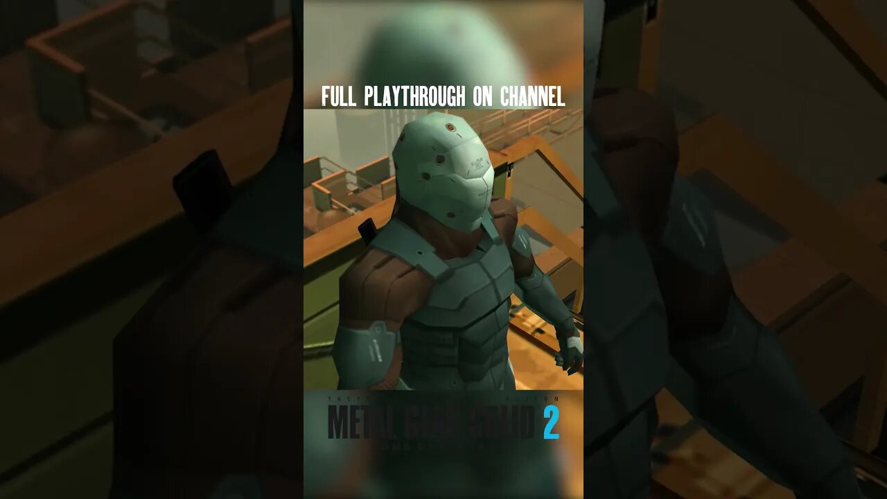 RAIDEN MEETS MR. X | Metal Gear Solid 2 #metalgearsolid2 #mgs2 #metalgear