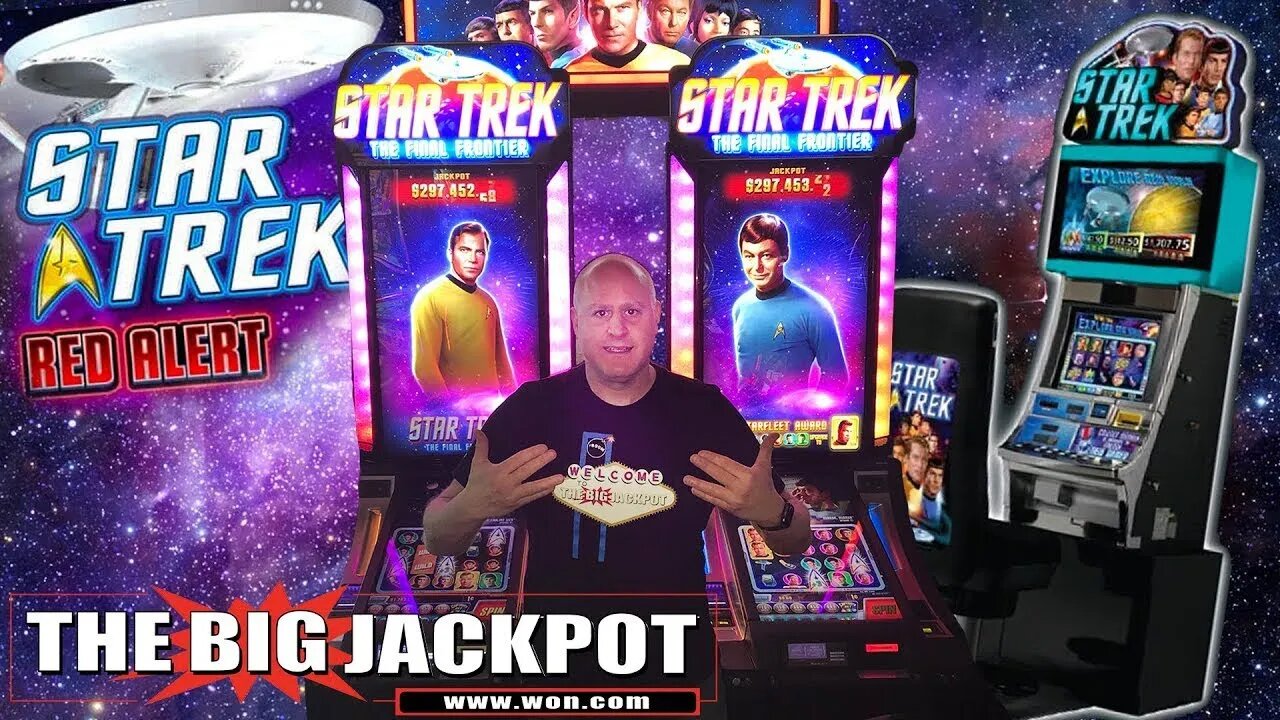 🔺 RED ALERT! 🔺 Star Trek Final Frontier Slot Machine Bonus Round Fun in Las Vegas 🖖
