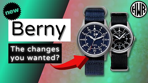 Berny T2566M Titanium (VH31) Seiko 5 Homage Comparison Review #HWR