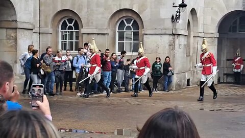 make way for the kings life guards #horseguardsparade