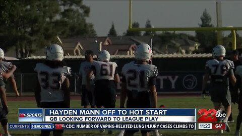 Hayden Mann off to hot start for Liberty