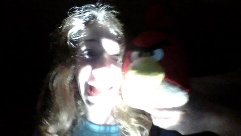 Sleep stream before school in the dog room!!! with special guest: Red from angry birds