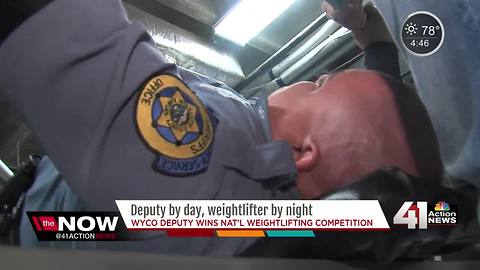 WyCo deputy wins nat'l weightlifting competition